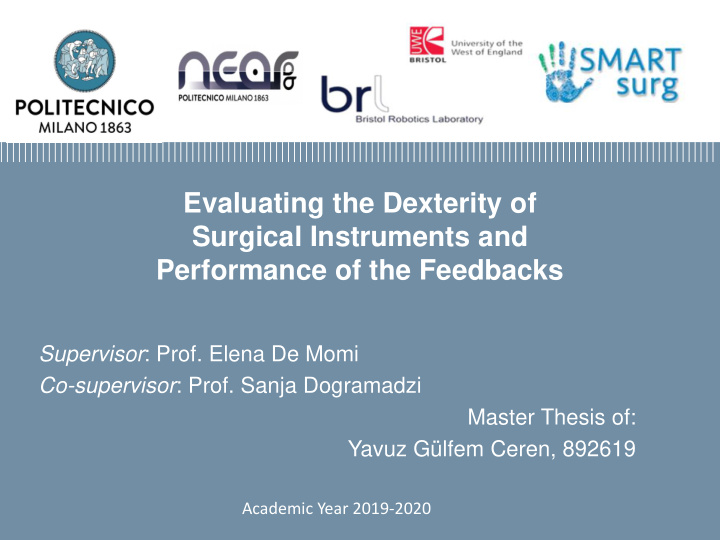 performance of the feedbacks