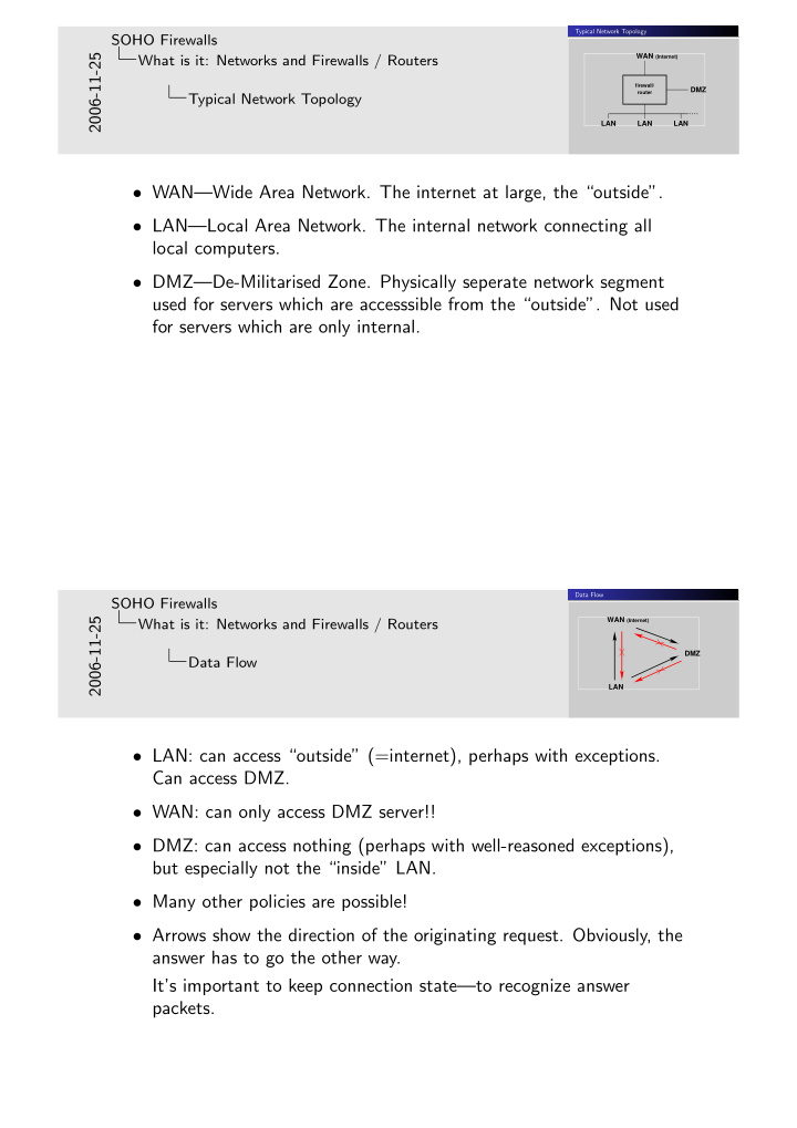 wan wide area network the internet at large the outside