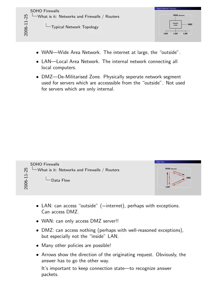 wan wide area network the internet at large the outside