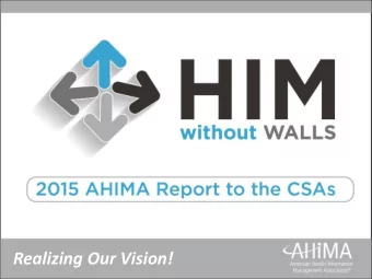 HIM Without Walls  Realizing Our Vision!  Realizing Our Vision  Realize Our Vision  Realizing Our