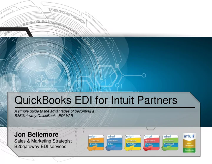 quickbooks edi for intuit partners