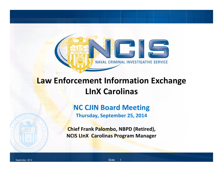 law enforcement information exchange linx carolinas