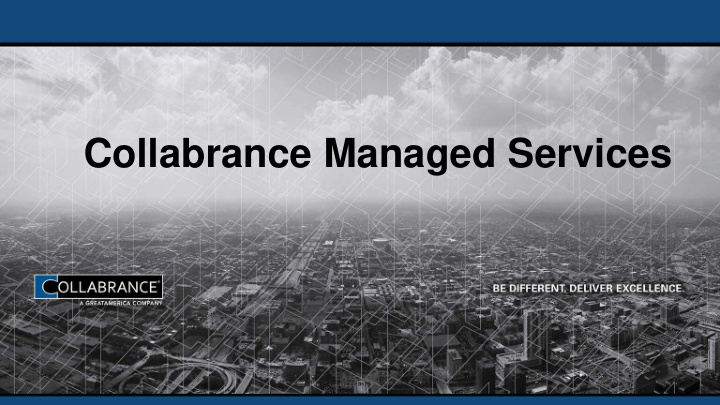 collabrance managed services agenda