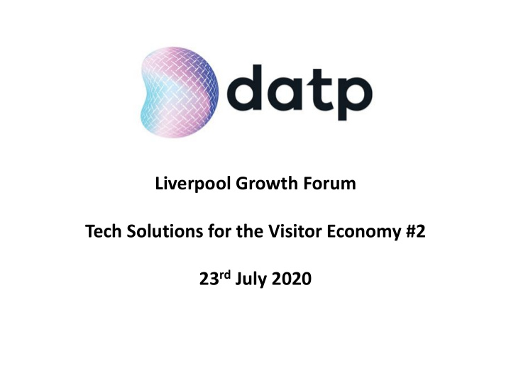 tech solutions for the visitor economy 2