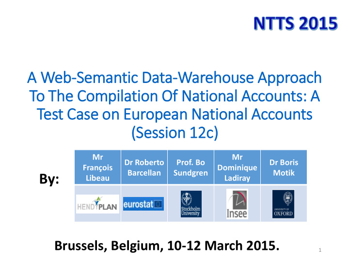 test case on european national l accounts