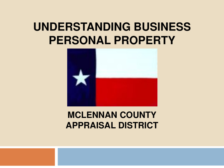 understanding business personal property
