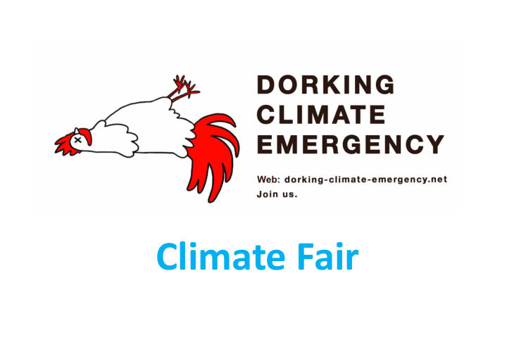 climate fair our aim encourage support surrey s councils