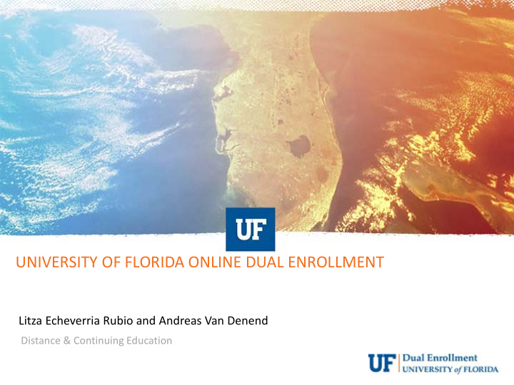 university of florida online dual enrollment