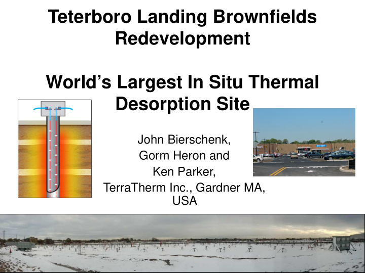 teterboro landing brownfields redevelopment world s