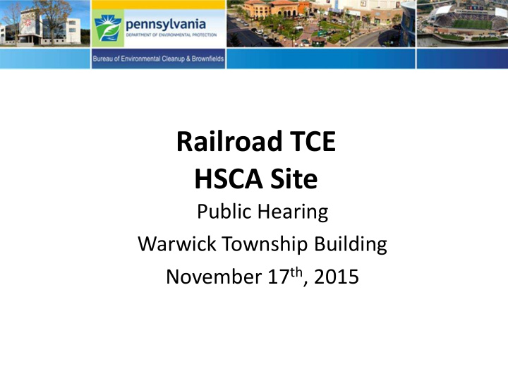 railroad tce hsca site