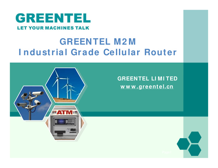 greentel m2 m i ndustrial grade cellular router