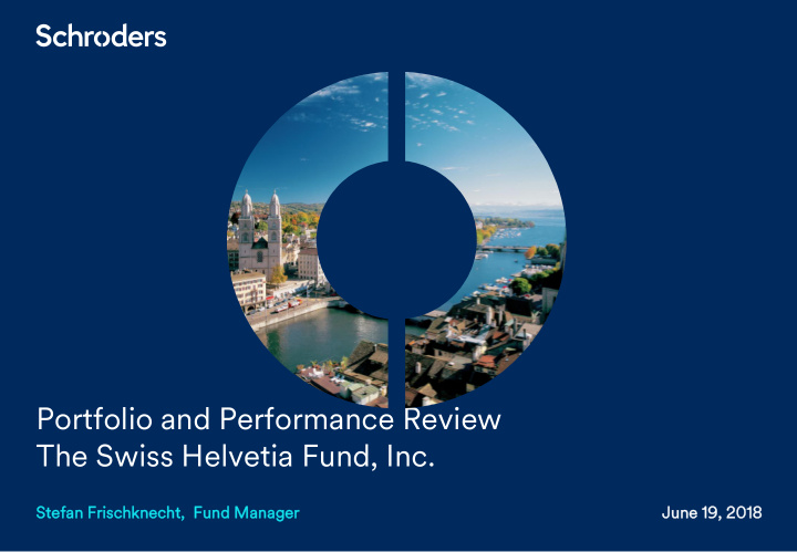 portfolio and performance review the swiss helvetia fund
