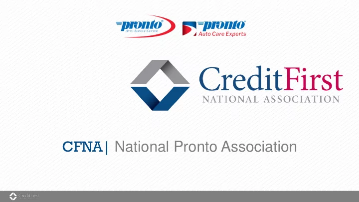 cfna national pronto association who is cfna