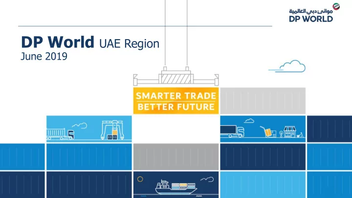 to lead the future of world trade