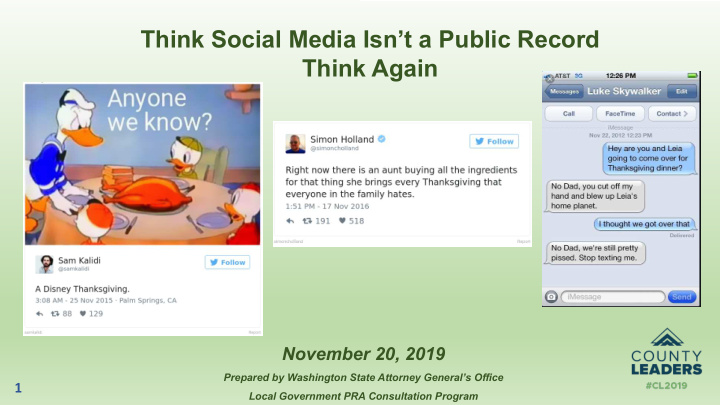 think social media isn t a public record think again