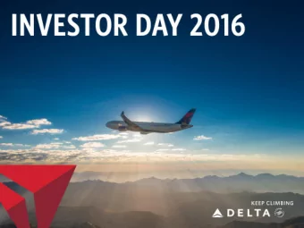 Investor Day 2016  Jill Sullivan Greer  Vice President - Investor Relations  Safe Harbor