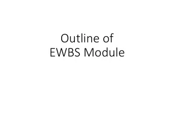 EWBS Module  Chapter 1  Introduction of EWBS  1  Configuration of EWBS Signal  Emergency