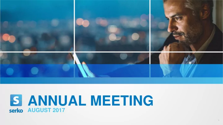 annual meeting