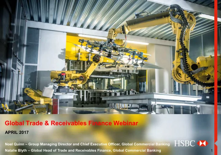 global trade receivables finance webinar