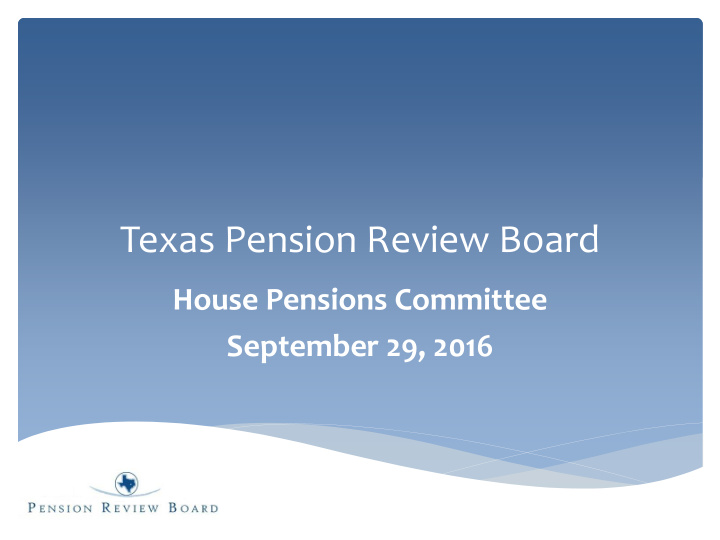 texas pension review board