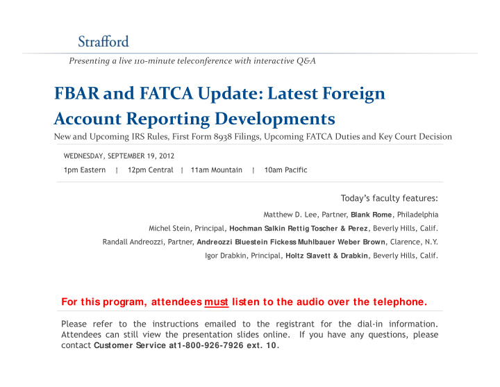 fbar and fatca update latest foreign account reporting