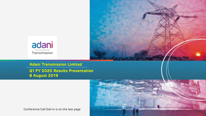 adani transmission limited q1 fy 2020 results