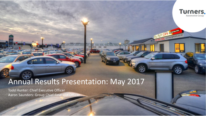annual results presentation may 2017