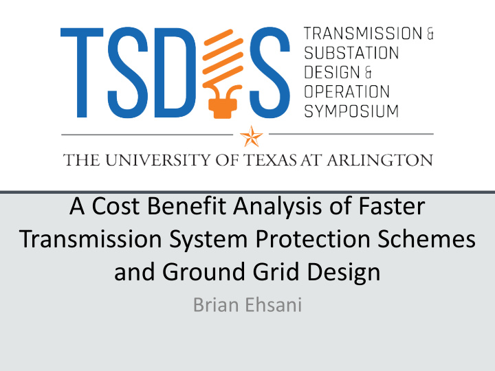 a cost benefit analysis of faster transmission system