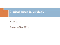 clinical cases in virology