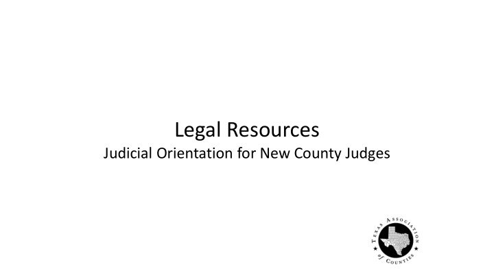 legal resources