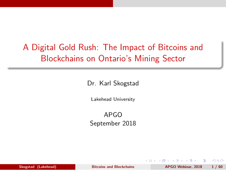 a digital gold rush the impact of bitcoins and