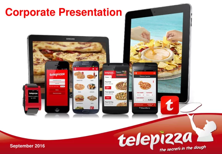 corporate presentation