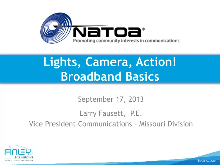 broadband basics
