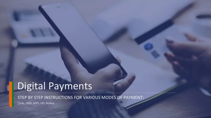 digital payments