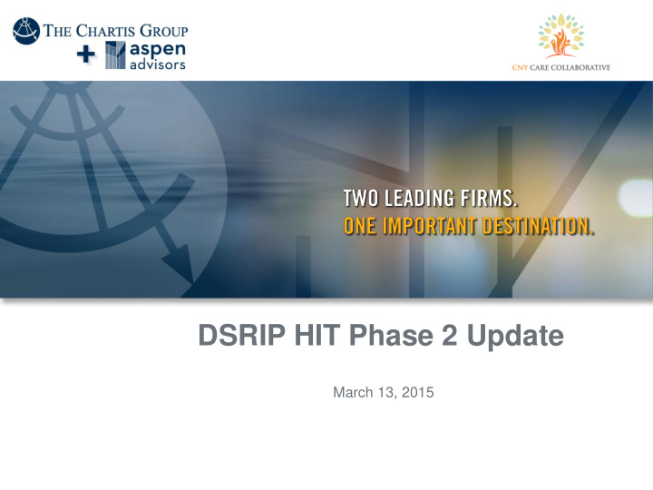 dsrip hit phase 2 update