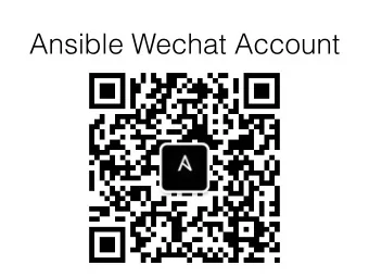 Ansible Wechat Account  Ansible Meetup Shanghai  August 17th  ansible.com  wiredcraft.com