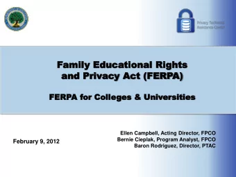FE  FERP  RPA  A for  or Coll  College  ges &amp; Univ  s &amp; Univer  ersiti  sities  es  Ellen