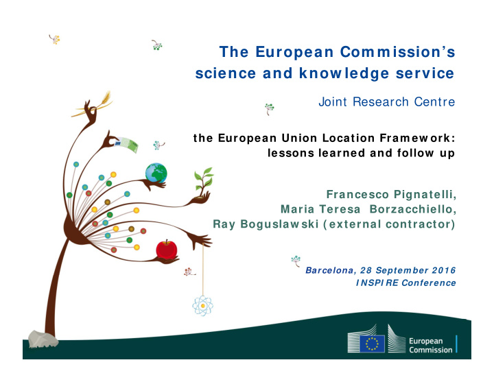 the european com m ission s science and know ledge service