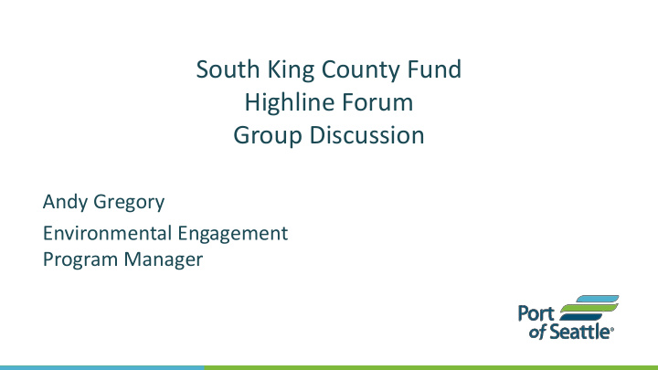 south king county fund