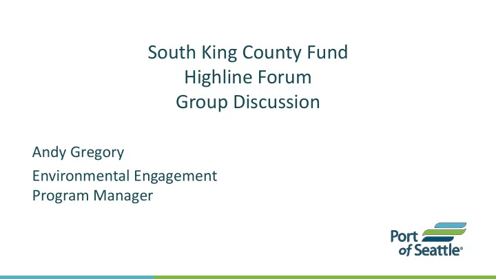 south king county fund