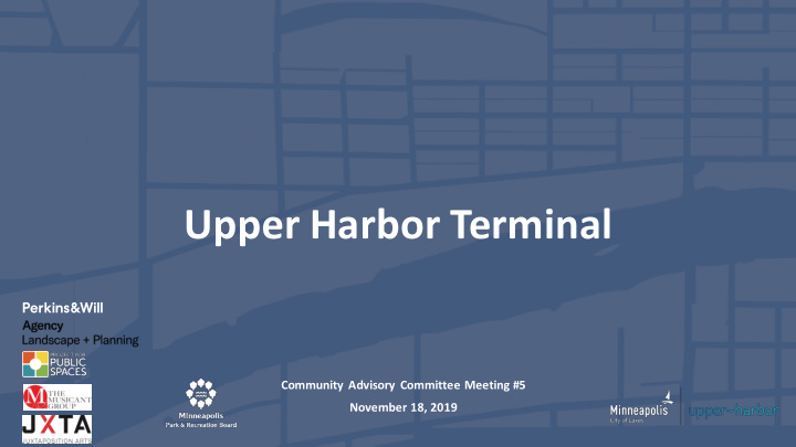 upper harbor terminal
