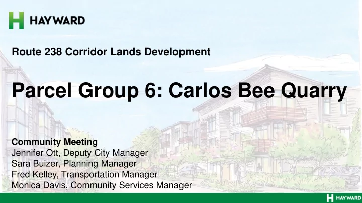 parcel group 6 carlos bee quarry