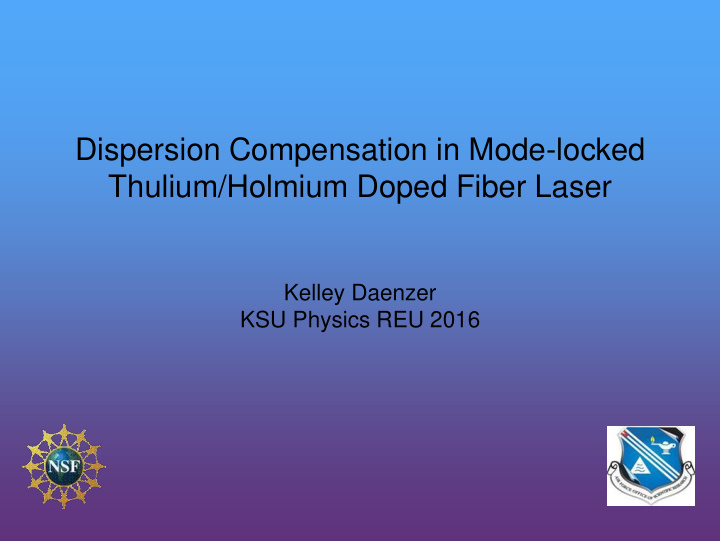 thulium holmium doped fiber laser