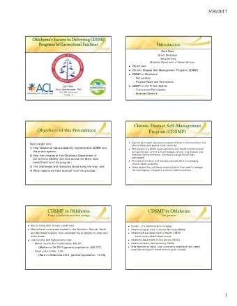 Introduction  Zach Root  Grant  Developer  Aging S  ervices  Oklahoma Depart ment  of Human S