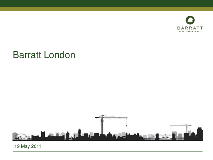 barratt london