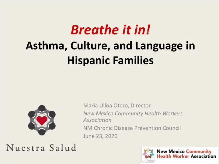 breathe it in