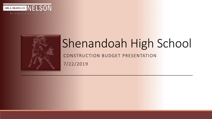 shenandoah high school