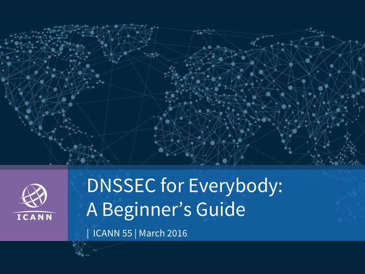 dnssec for everybody a beginner s guide