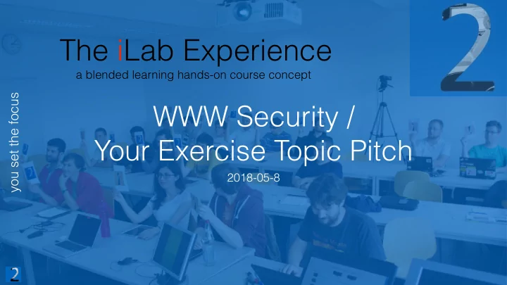the ilab experience