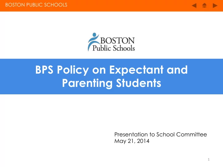 parenting students